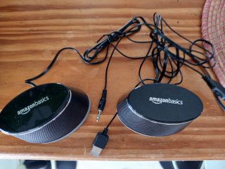 Altoparlanti Amazon Basics USB / Jack 3,5 mm