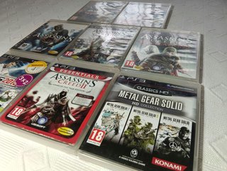 Lote 3 Juegos PS3: Assassin's Creed y MGS
