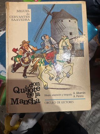 Libro de don quijote de la mancha