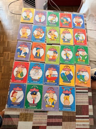 DVDs Caillou Colección Completa Español