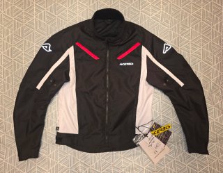 Chaqueta Moto Acerbis Talla M Negra/Roja. NUEVA.