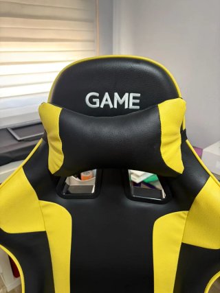 Oportunidad: Silla Gaming GAME (Negro/Amarillo)