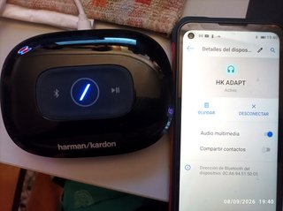 Harman Kardon Adapt - Adaptador Audio HD Bluetooth