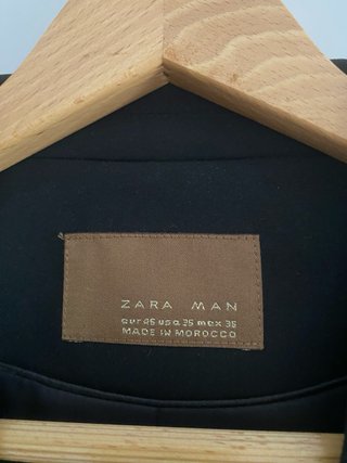 Chaqueta Zara Negra Talla S/M
