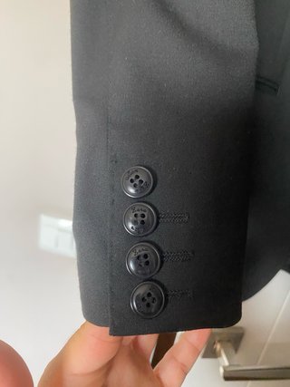 Chaqueta Zara Negra Talla S/M