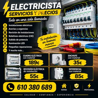 Electricista - Precios