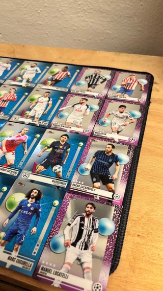 Lote x36 Cromos Topps Finest UCC 2026