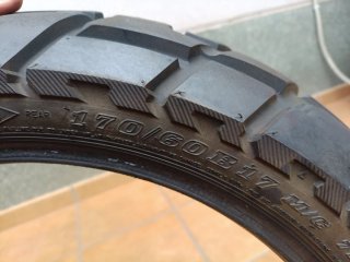Neumático Dunlop Trail Mission 170/60/17