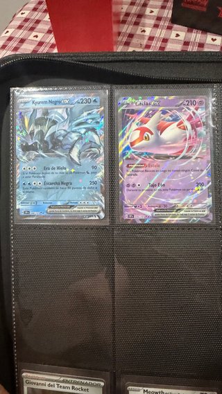 Kyurem Negro EX y Latias EX Cartas Pokémon