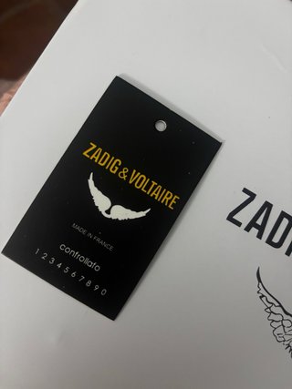Bolso Zadig & Voltaire Kate Croco Marrón