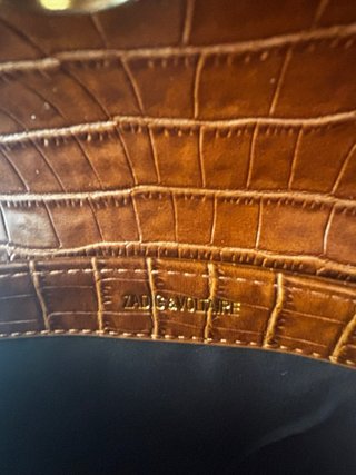 Bolso Zadig & Voltaire Kate Croco Marrón