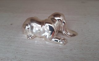 NUEVO Marcello Giorgio figura perro plata de ley