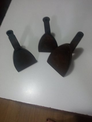 Planchas antiguas de hierro (3 unidades), 10 euros