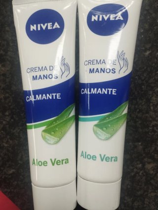 Pack 2 Crema de Manos Nivea Aloe Vera Calmante