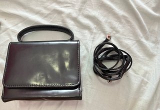 Bolso de mano negro