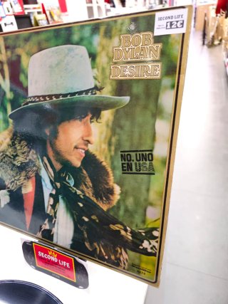 Vinilo Bob Dylan Desire CBS