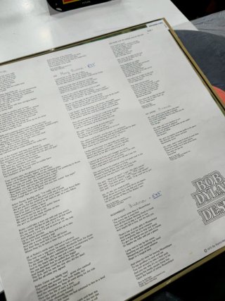 Vinilo Bob Dylan Desire CBS