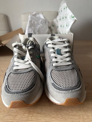 Zapatillas El Ganso Talla 40 Gris/Blanco