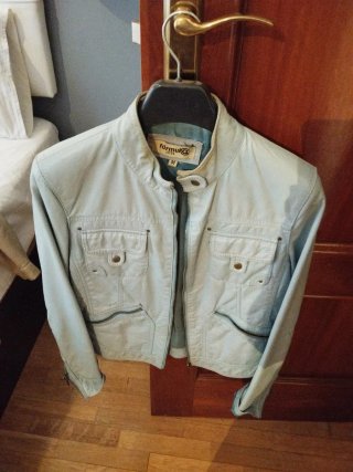 Cazadora Formula Joven turquesa Talla M