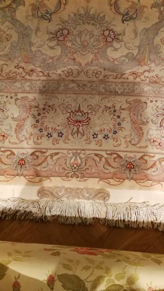 Alfombra Persa Tabriz Seda Muy Fina