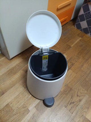 Cestino da bagno rotondo