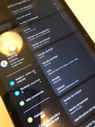 Tablet Lenovo M10 Plus 3rd Gen 10 Negra