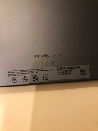 Tablet Lenovo M10 Plus 3rd Gen 10 Negra