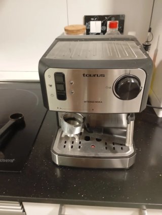 Cafetera Espresso Negra