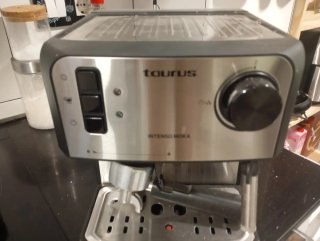 Cafetera Espresso Negra