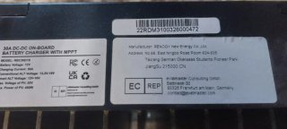 Renogy. Cargador de batería de 30A, con Mppt