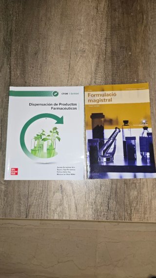 Libros Grado Medio Farmacia Y parafarmacia