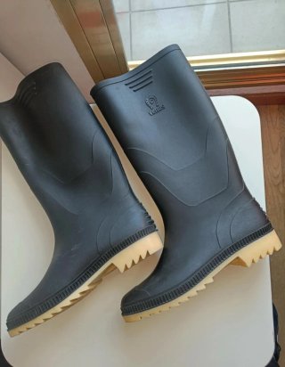 Botas de agua Venus negras