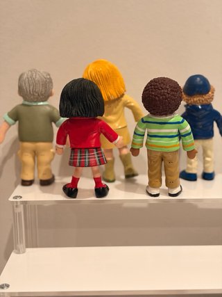 Lote 5 figuras flexibles familia Amanda Troupe