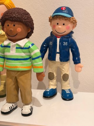Lote 5 figuras flexibles familia Amanda Troupe