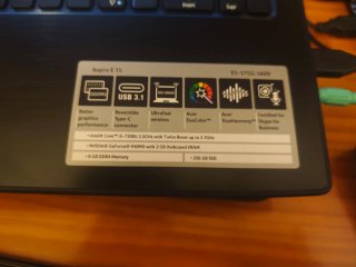 Portátil Acer Aspire E5-575G