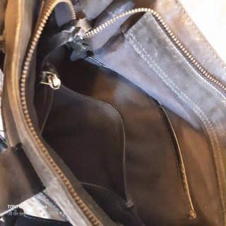 Bolso Cuero Pikolinos Negro