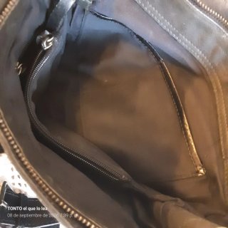 Bolso Cuero Pikolinos Negro