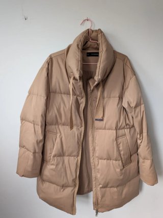 Plumífero camel talla L