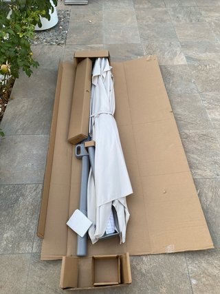 Sombrilla Ikea Blanca