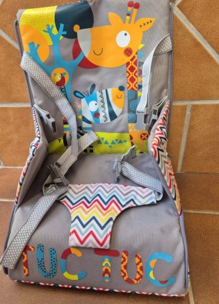 Trona de viaje Tuc Tuc con estampado animal