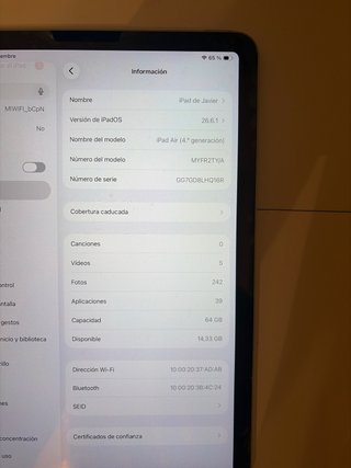 iPad Air 4ª Gen