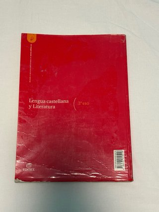 Lengua castellana y literatura, 3o ESO