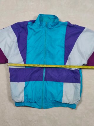 Chaqueta Retro Geométrica 80s Multicolor