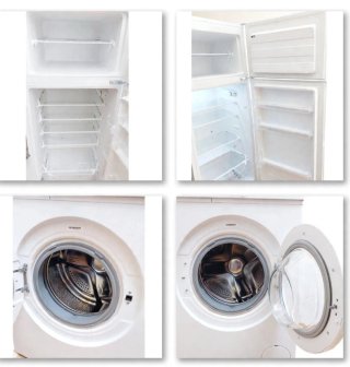 PACK Lavadora 6Kg + Frigo 204L - 270€ -Como Nuevos