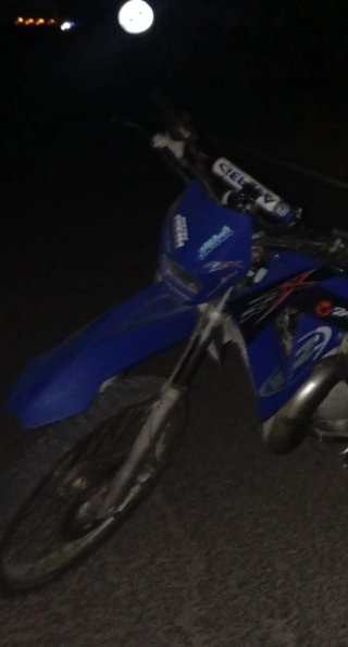 Yamaha Enduro/Motocross Azul