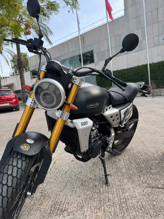 Fantic Caballero 500 Flat Track Negra