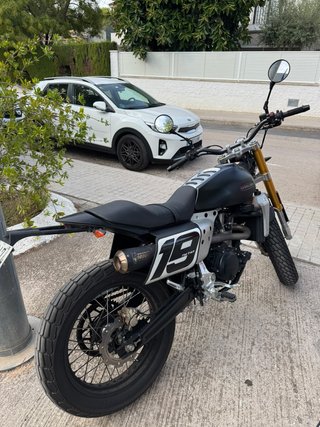 Fantic Caballero 500 Flat Track Negra