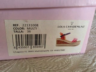 Sandalias Lola Casademunt Multicolor