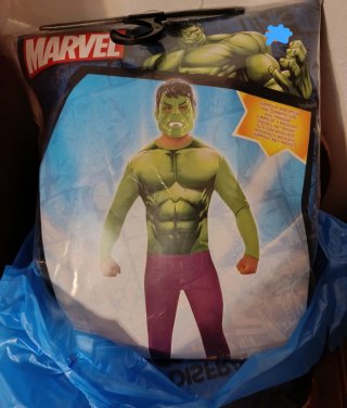 Disfraz Hulk Marvel Talla M