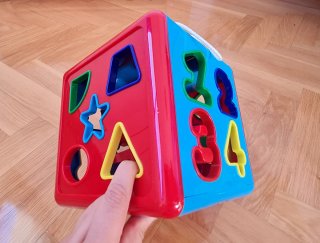 Lote Juguetes Bebé: Tren, Cubo y Más